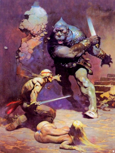 Фрэнк Фразетта фантастика