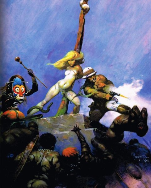 Фрэнк Фразетта фэнтези