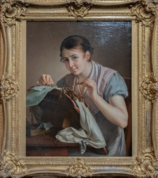 Василий Андреевич Тропинин Кружевница