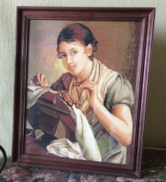 Портрет Тропинина Кружевница