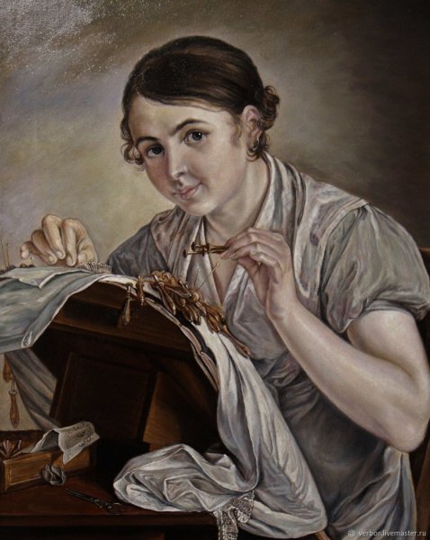 Тропинин Кружевница