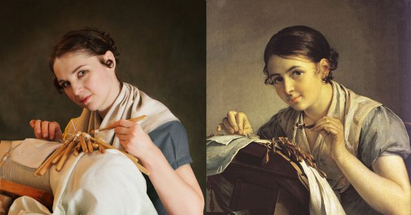 Василий Андреевич Тропинин Кружевница