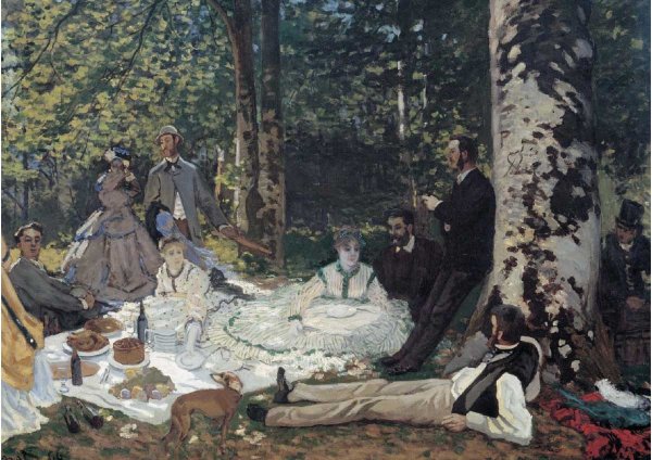 Эдуард Моне «завтрак на траве»