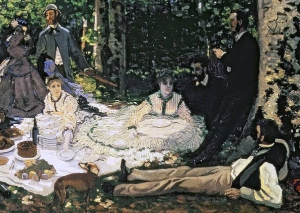 Эдуард Мане завтрак на траве 1863