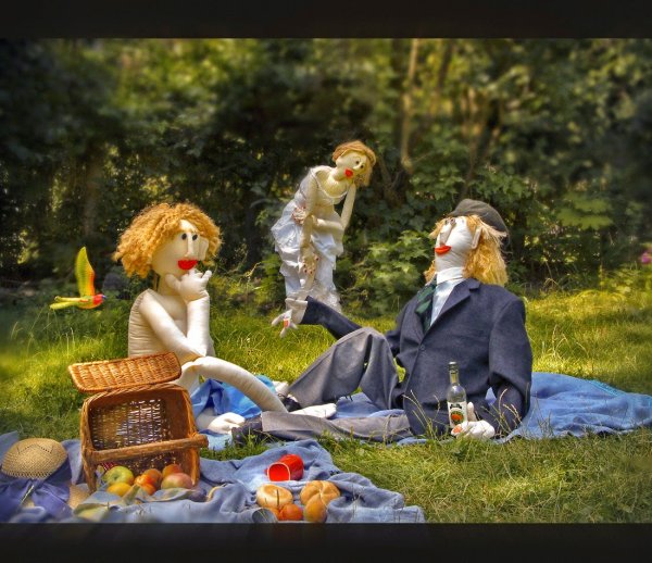 Эдуард Мане. «Завтрак на траве». 1863 Г.