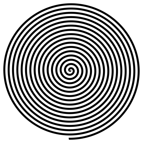 Рисование по спирали