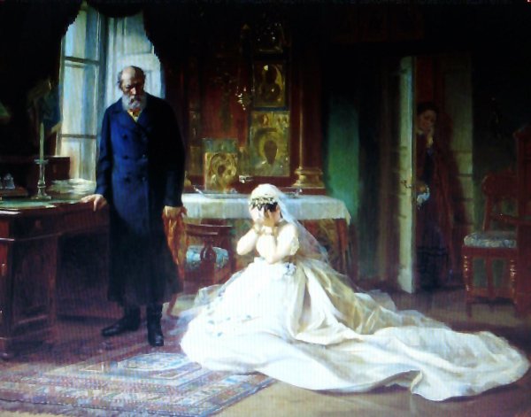 Фирс Журавлев перед венцом