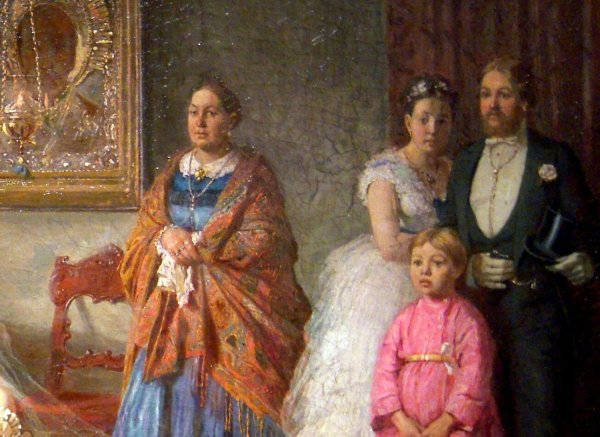 Ф. журавлёв "после венчания" 1874