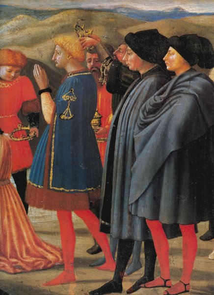 Мазаччо поклонение волхвов 1426 г