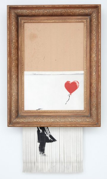 Бэнкси девочка с воздушным шаром