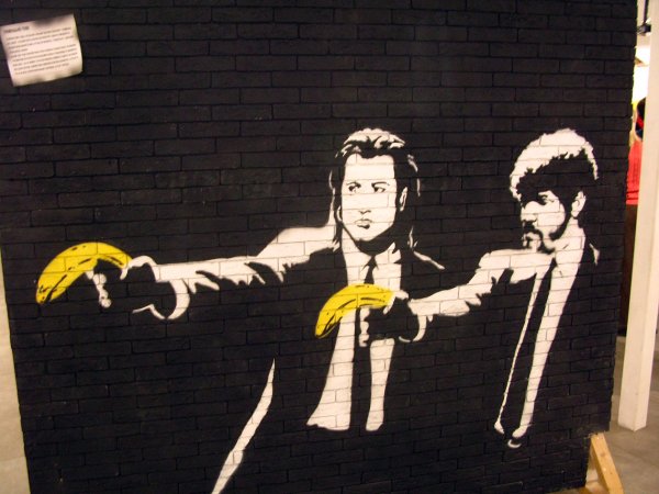 Бэнкси аукцион шредер