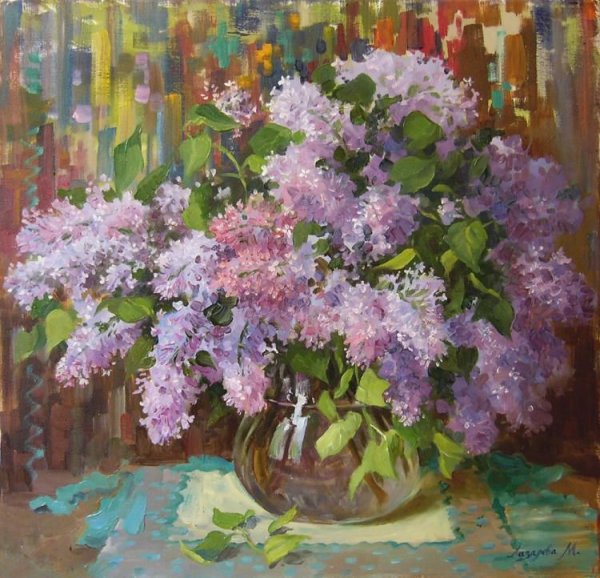 Сирень художник Шандор