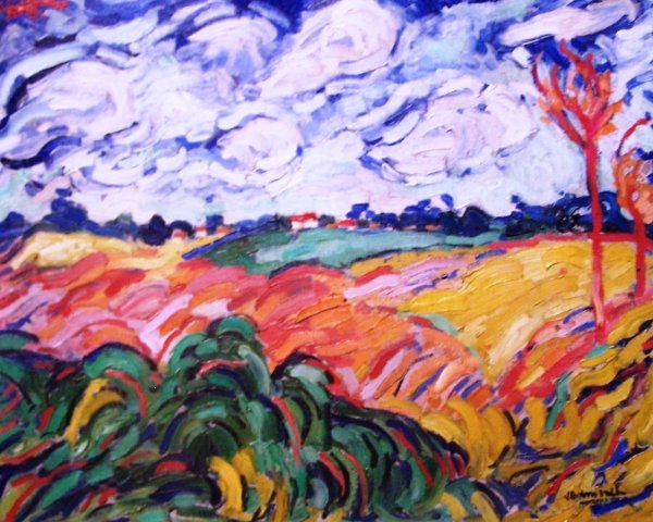 Морис Вламинк Фовизм картины