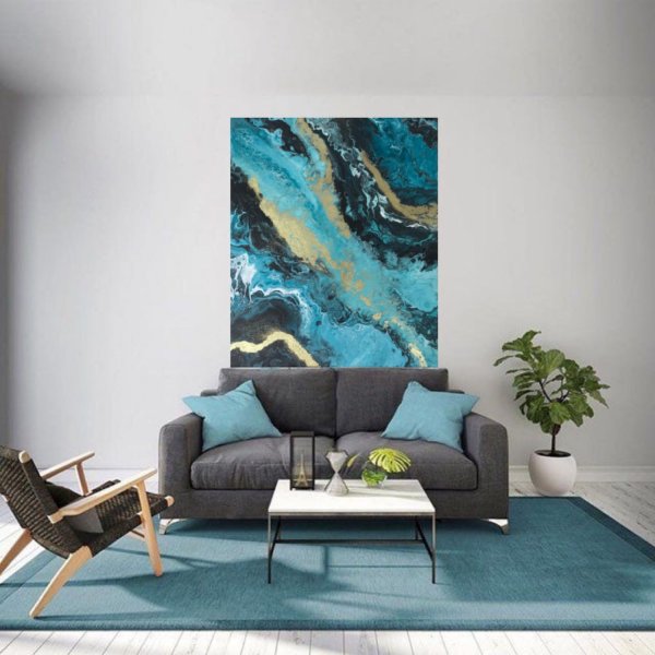 Абстрактная живопись для интерьера