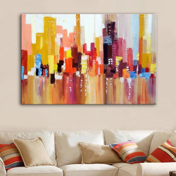 Абстрактные картины для интерьера