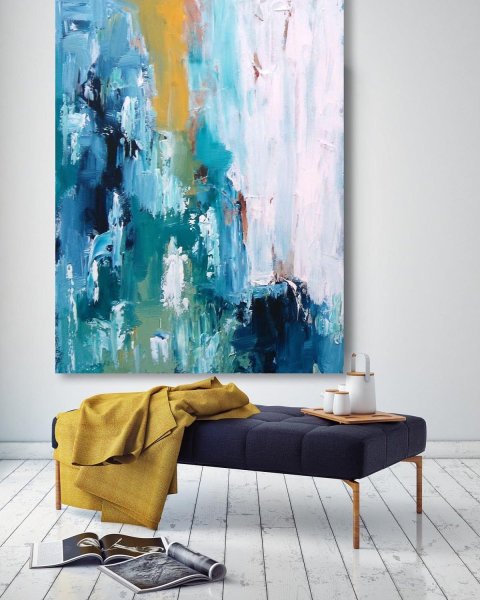 Абстрактная живопись для интерьера