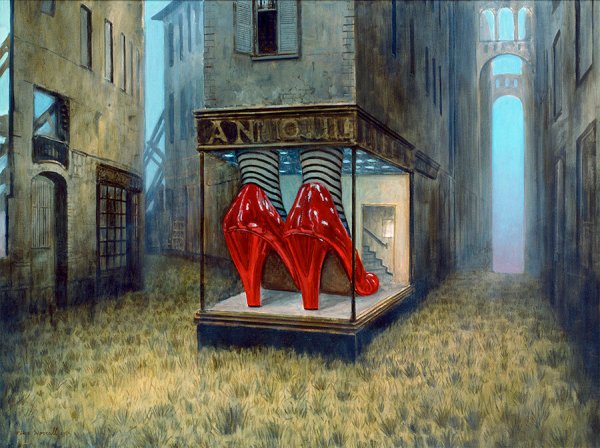 Художник-сюрреалист. Mike Worrall