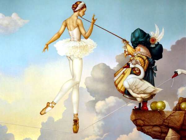 Майкл Паркес Michael parkes художник