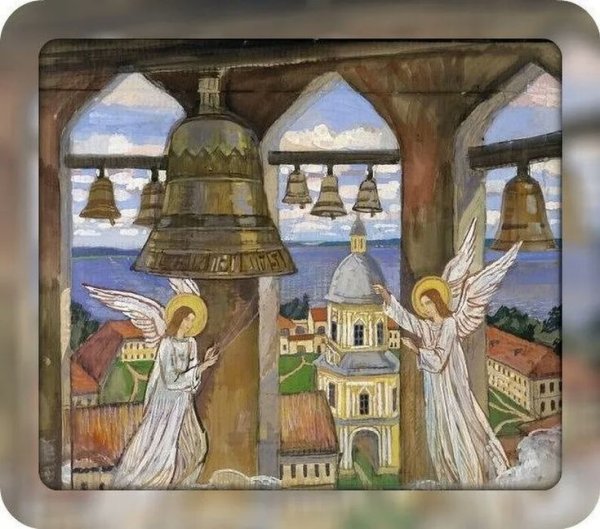 Нестеров Пасхальная заутреня