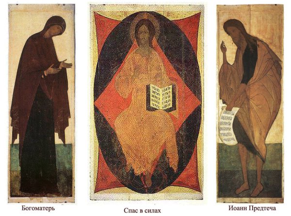 Рублёв Андрей иконы работы