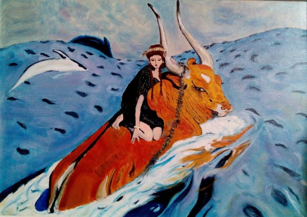 Похищение Европы Серова