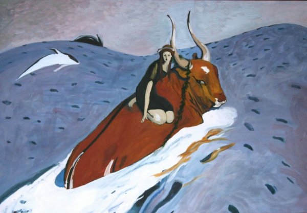 Художник в. а. Серов «похищение Европы» (1910)