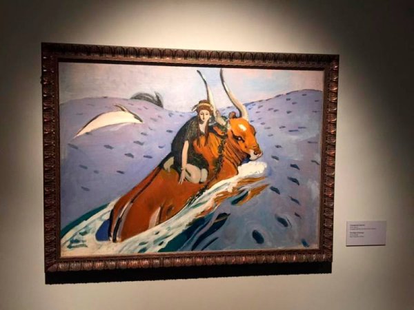 Валентин Серов похищение Европы