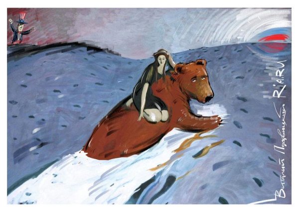 Валентин Серов похищение Европы 1910