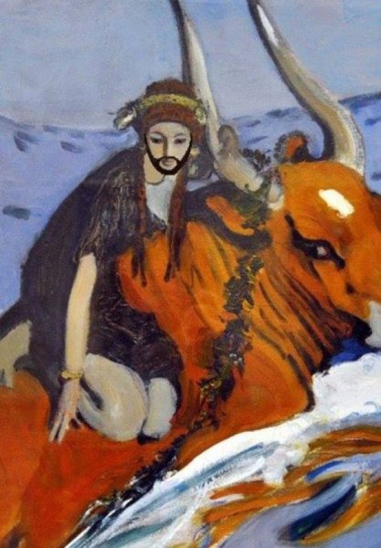 Художник Оленберг Владимир похищение Европы