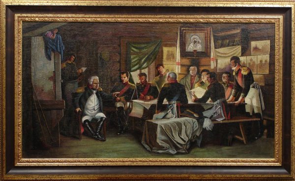 Военный совет в Филях 1812 участники