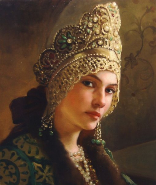 Клавдий Лебедев. (1852-1916). Боярыня.