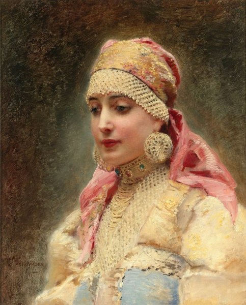 Маковский кокошник