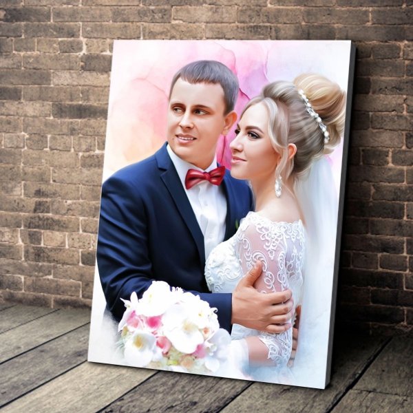 Портрет на холсте