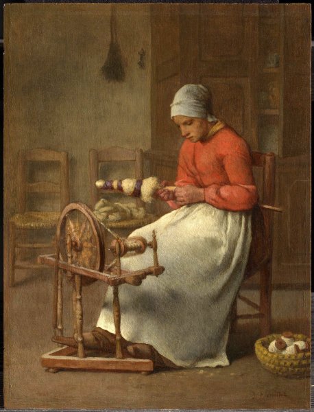 Жан-Франсуа Милле Пряха