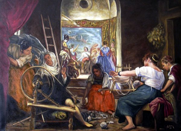 Диего Веласкес. Пряхи. 1657.