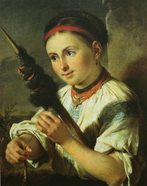 Тропинин Пряха