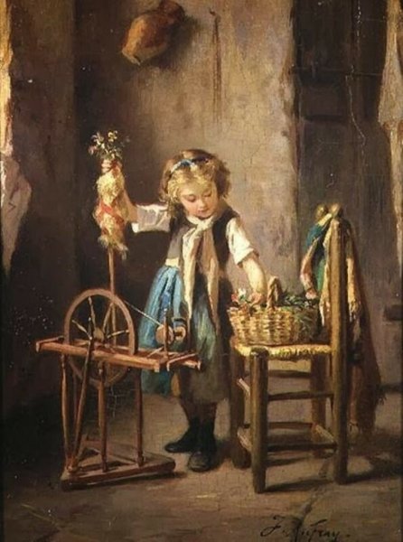 Джозеф Атанас Офрей Joseph Athanase Aufray 1836-1885