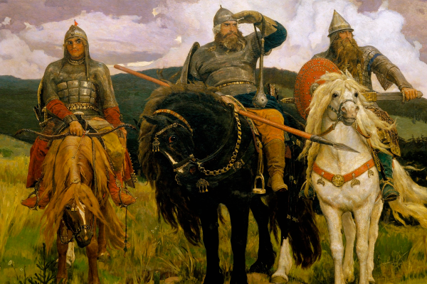 Три богатыря картина