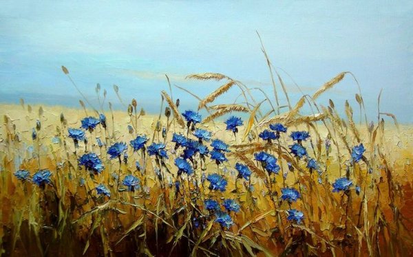 Инесса Морозова художник разнотравье