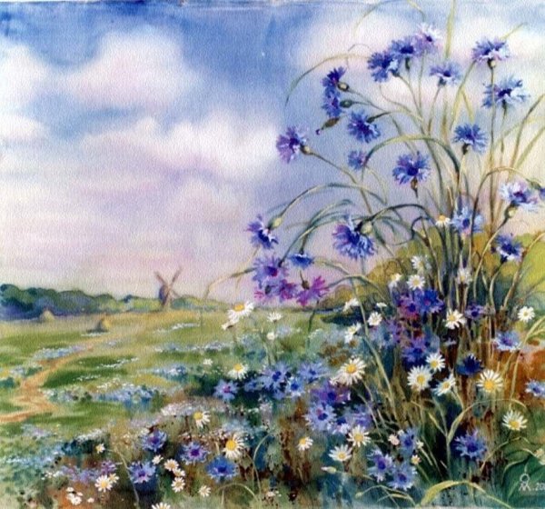 Картины Сахарова Игоря поля Васильков