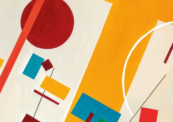 Картины из геометрических фигур