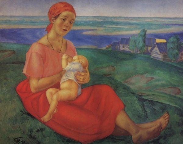 Петров-Водкин мать 1913