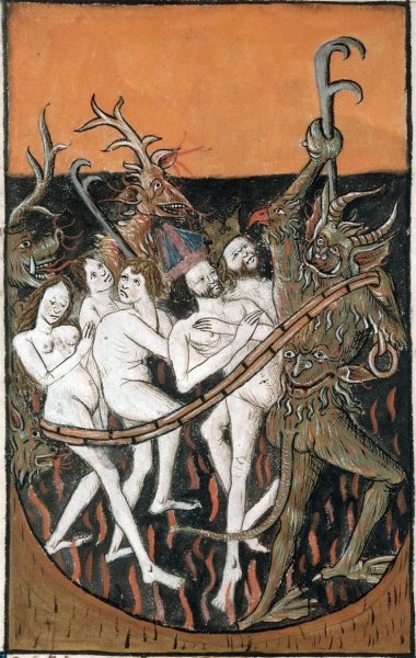 Ад в средневековье живопись