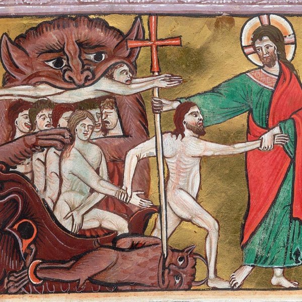 Антихрист и дьявол (фреска Луки Синьорелли)