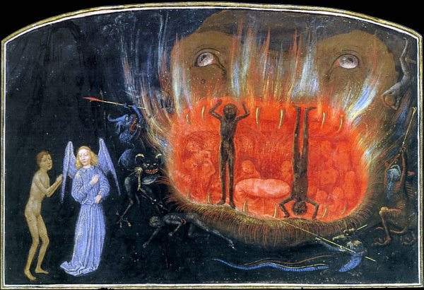 Ад в средневековой живописи