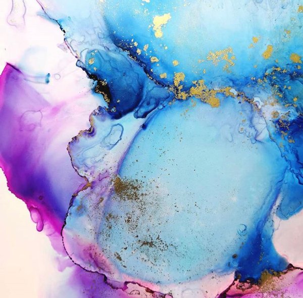 Живопись спиртовыми чернилами