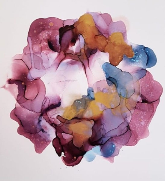 Живопись спиртовыми чернилами