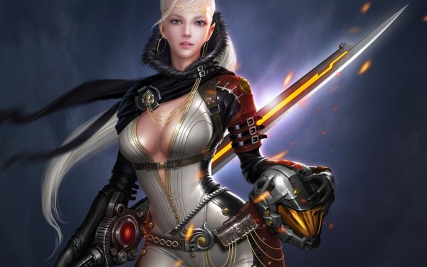 Девушка воин