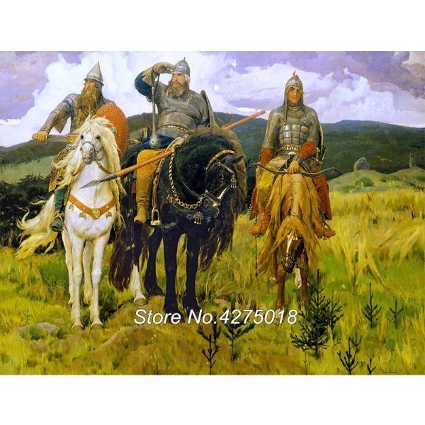 Васнецов богатырь над лесом