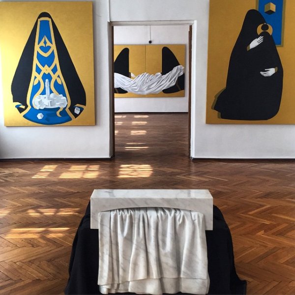 Айдан Салахова скульптуры